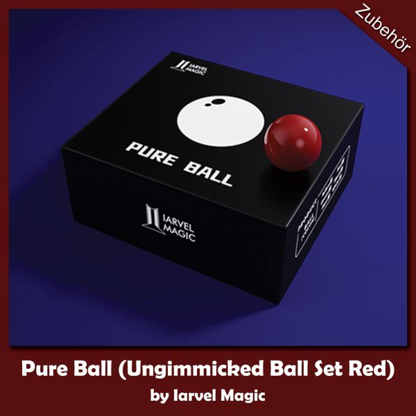 Pure Ball (Ungimmicked Ball Set Red) by Iarvel Magic