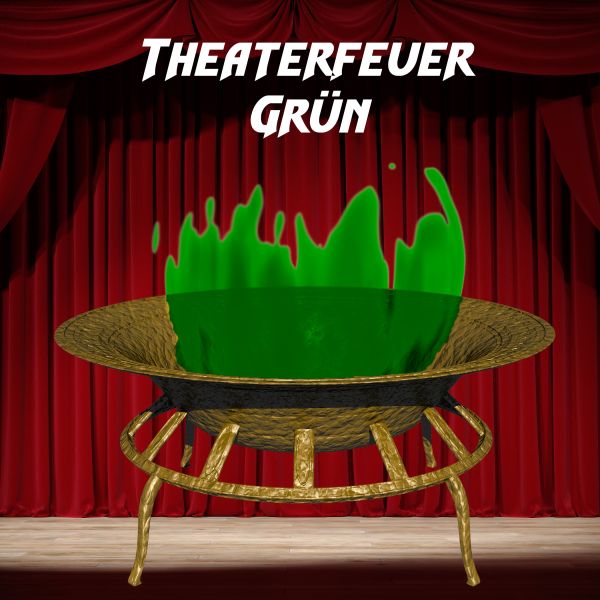 Theaterfeuer Grün