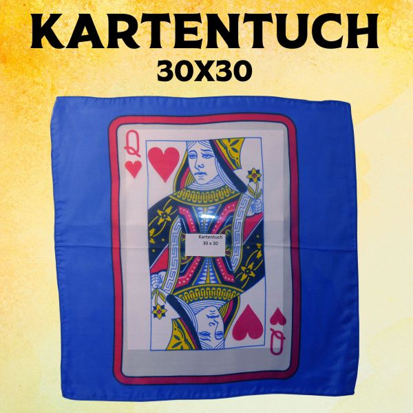 Kartentuch Herz Dame 30x30