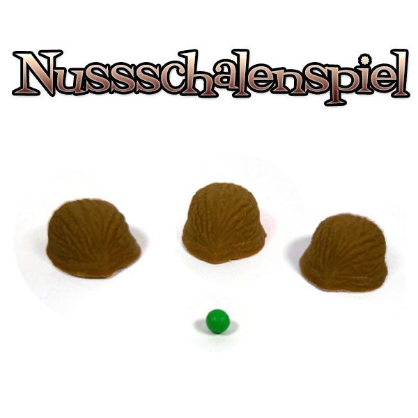 Nussschalenspiel einfach